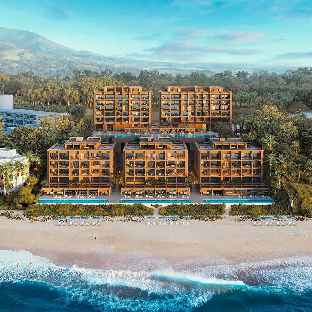 UAVI Punta de Mita oceanfront residences in Litibú
